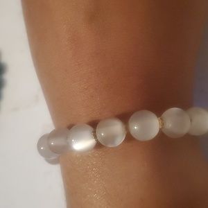 COPY - Adustable White Bracelet